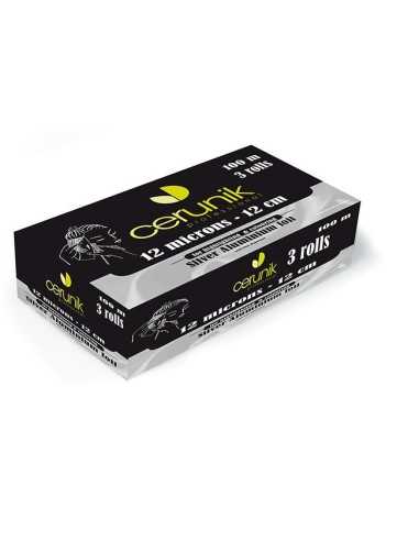 Aluminium 12cm 12 Microns 100M BOITE DE 3