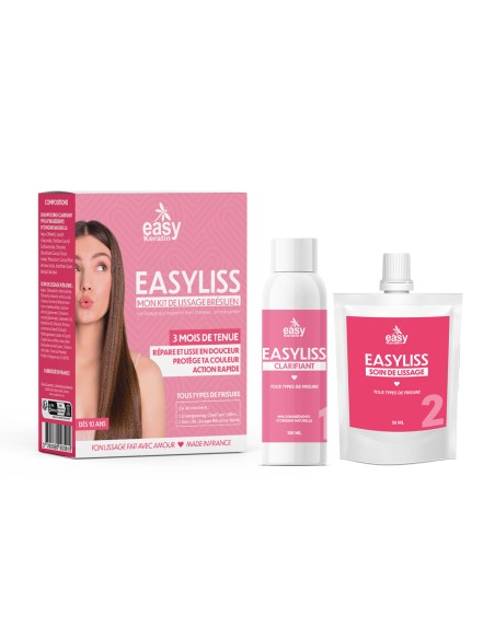 Kit Easy Liss – Lissage à la kératine à faire chez soi | Easy Keratin
