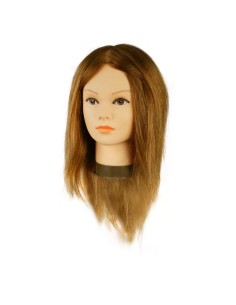 Tête malléable JOSIA – Femme – Cheveux naturels blonds 30/35 cm