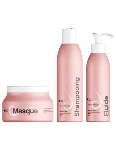 Masque pour Cheveux Bouclés - 250 ml - Hydratation Intense