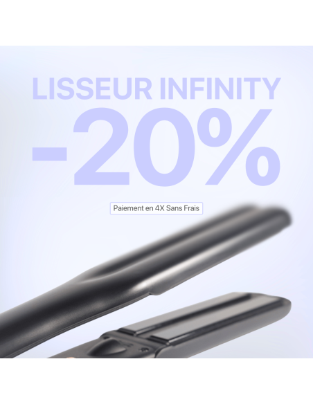 Nouveau Fer à Lisser Professionnel INFINITY – Lissage Brésilien et Soins Avancés