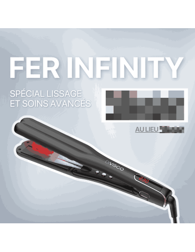 Nouveau Fer à Lisser Professionnel INFINITY – Lissage Brésilien et Soins Avancés
