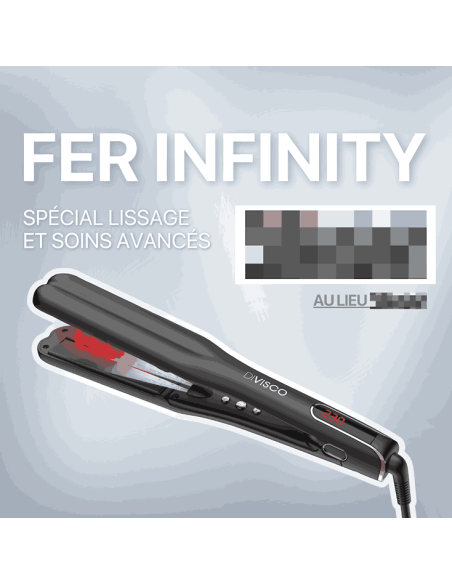 Nouveau Fer à Lisser Professionnel INFINITY – Lissage Brésilien et Soins Avancés Nouveau Fer à Lisser Professionnel INFINITY – Lissage Brésilien et Soins Avancés