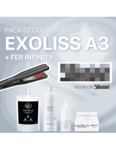 Pack Découverte EXOLISS A3 + Fer à Lisser INFINITY