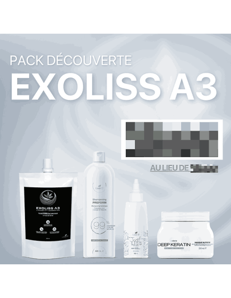 Pack Découverte EXOLISS A3 Pack Découverte EXOLISS A3